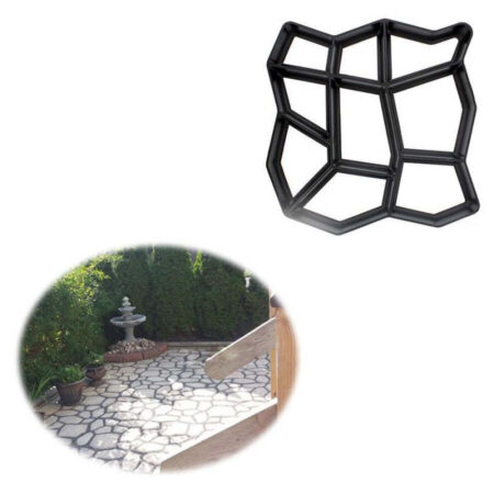 Forma Para Jardim Caminho De Pedras Concreto - Imagem 4