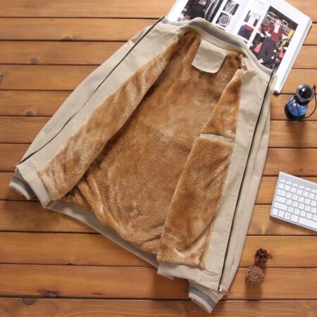 Jaqueta Casual Masculina Forrada - Imagem 5