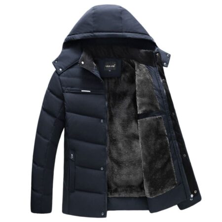 Jaqueta Bomber Impermeável Forrada Masculina - Imagem 4