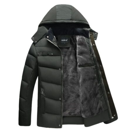 Jaqueta Bomber Impermeável Forrada Masculina - Imagem 2