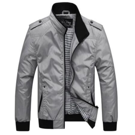 Jaqueta Casual Forro Xadrez Bomber - Imagem 4