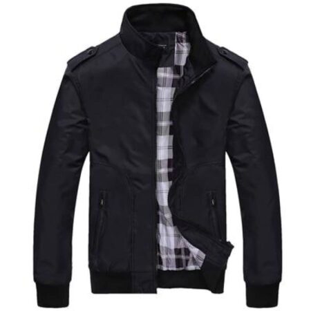 Jaqueta Casual Forro Xadrez Bomber - Imagem 7