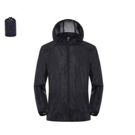 Jaqueta Corta Vento Masculina Protetor UV Impermeável Drymax - Imagem 11