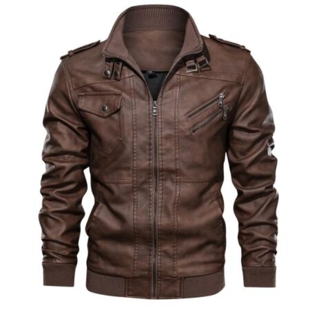 Jaqueta de Couro Masculina - Imagem 10