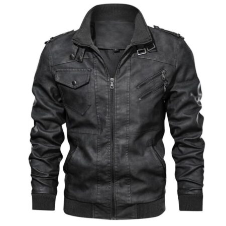 Jaqueta de Couro Masculina - Imagem 7
