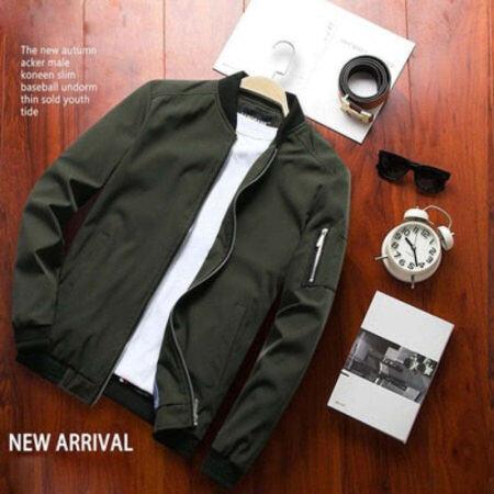Jaqueta Masculina Bomber Ziper - Imagem 3