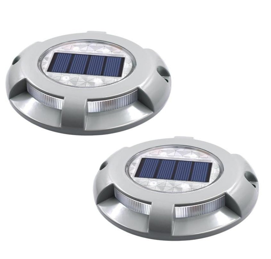 Led de chão com Painel Solar Kit c/ 4 - Imagem 4