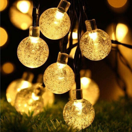 Luminária Decorativa Crystal Led com Painel Solar - Imagem 3