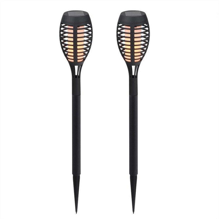 Luminária Holofote Para Jardim Torch Led com Painel Solar - Imagem 5