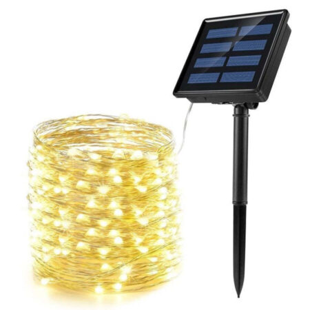 Luminária Led Decorativo com Painel Solar - Imagem 3