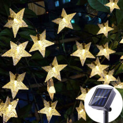 Luminária Led Decorativo Star Led com Painel Solar