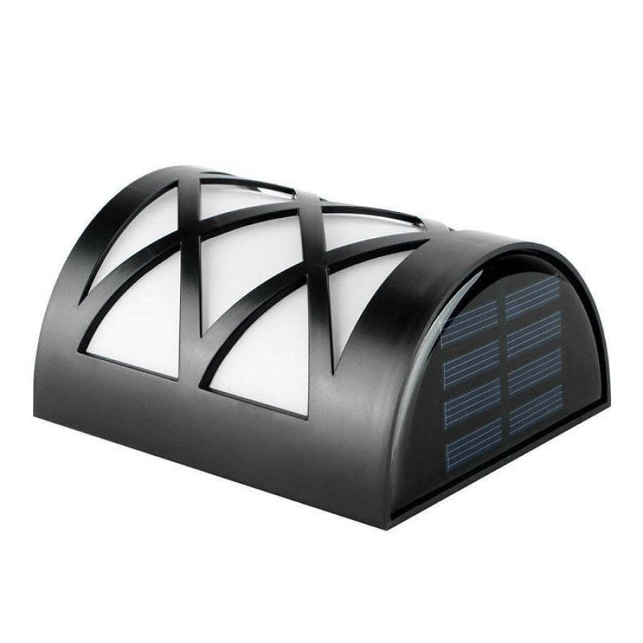Luminária Para Jardim Wall Led com Painel Solar com Kit com 4 unidades - Imagem 8