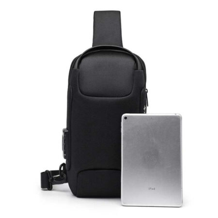 Mochila Bolsa Antifurto Impermeável CrossBody Usb - Original - Imagem 5