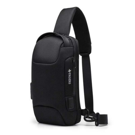 Mochila Bolsa Antifurto Impermeável CrossBody Usb - Original - Imagem 2