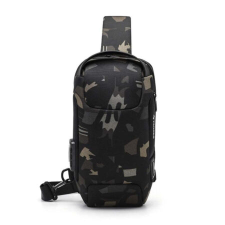 Mochila Bolsa Antifurto Impermeável CrossBody Usb - Original - Imagem 11