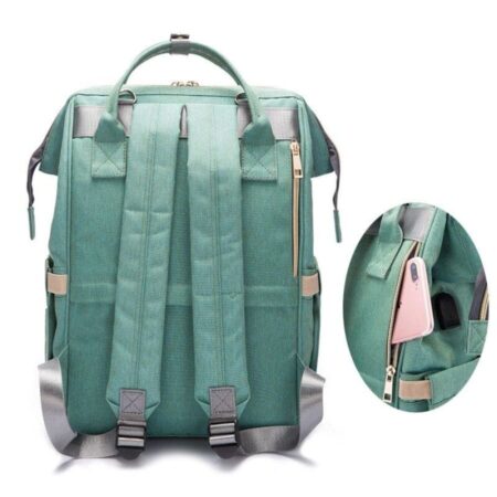 Mochila de Maternidade Multifuncional Impermeável BabyPlus - Imagem 4