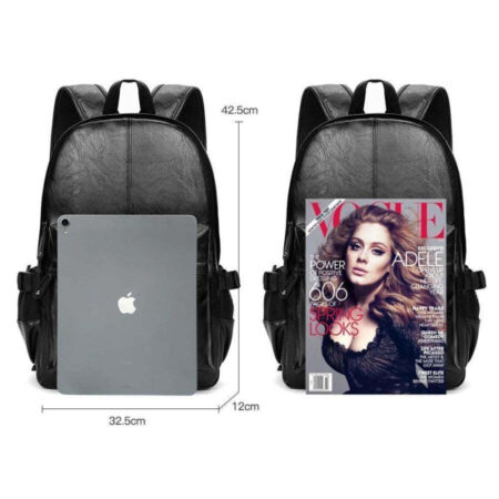 Mochila Para Notebook em Couro PU Raphael - Promoção - Imagem 5