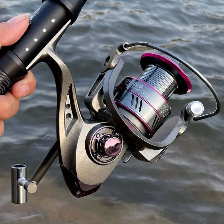 Molinete de Pesca Profissional 12KG de Força - Imagem 4