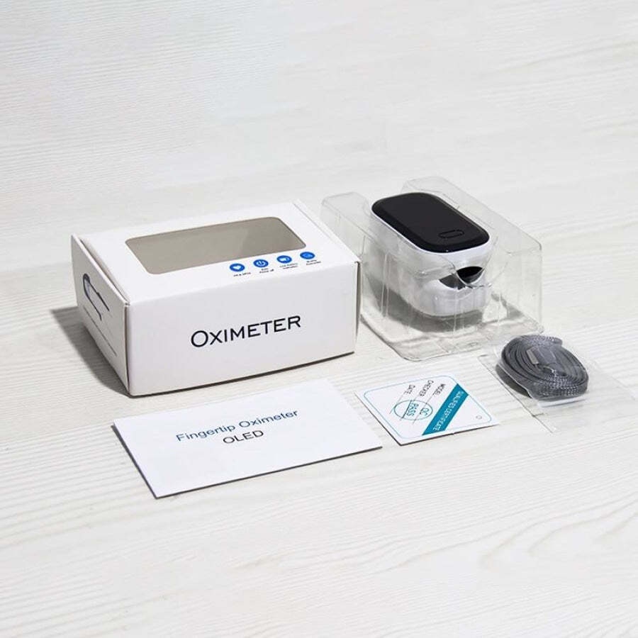 Oxímetro de Dedo Visor Oled - Imagem 3