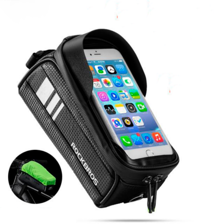 Bolsa Ciclismo Impermeável Porta Celular com Touch Screen RockBros - Imagem 4