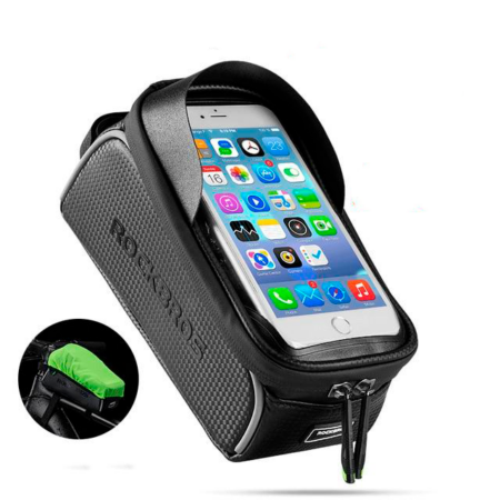 Bolsa Ciclismo Impermeável Porta Celular com Touch Screen RockBros - Imagem 2