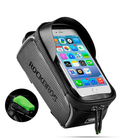 Bolsa Ciclismo Impermeável Porta Celular com Touch Screen RockBros - Imagem 3