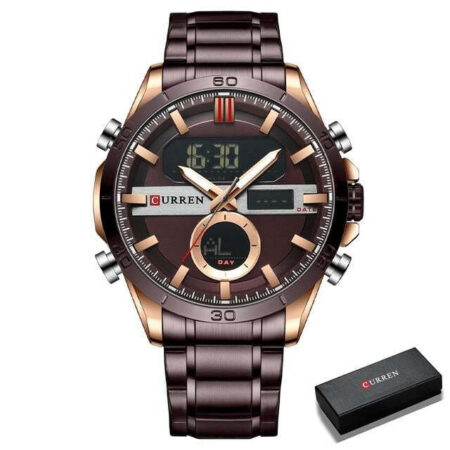 Relógio Masculino Tech Curren — foto 4