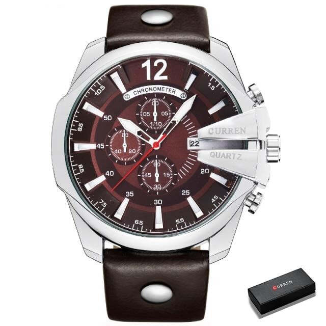Relógio Masculino Sport Curren — foto 8 Relógio Masculino Sport Curren - Imagem 8