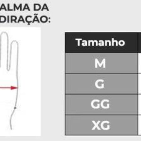 Luva Motociclista Couro Resistente Impermeavel - Hand Shield - Imagem 2