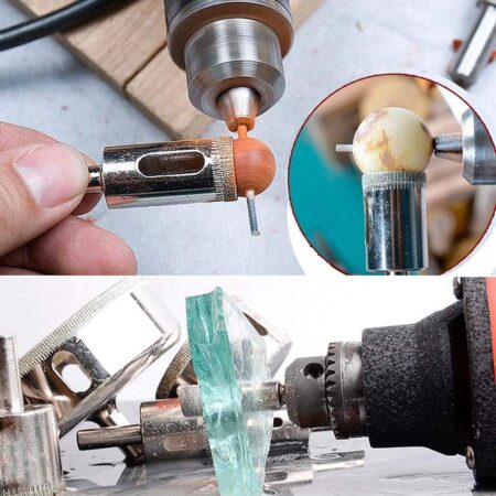 Kit 10 Bicos de Furo Diamantados Brocas Serra Copo - Imagem 9