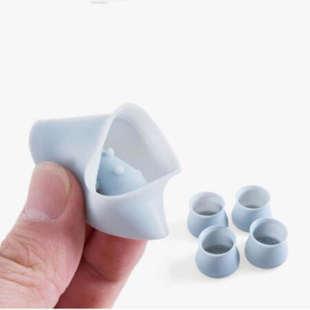Protetor Pé de Cadeira Silicone Anti Riscos e Ruídos - Frete Grátis - Imagem 3