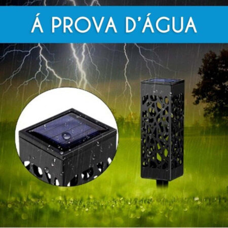 Refletor Luminária Holofote Hollow Led com Painel Solar - Imagem 14
