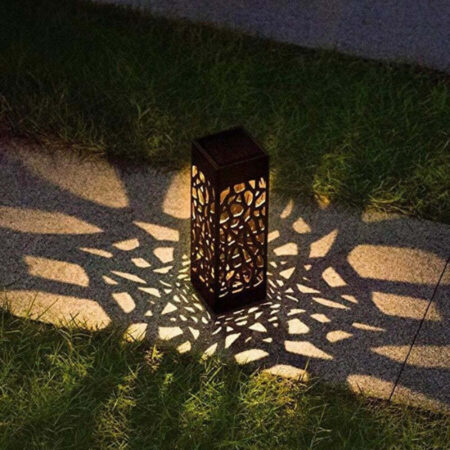 Refletor Luminária Holofote Hollow Led com Painel Solar - Imagem 2