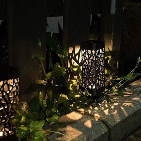 Refletor Luminária Holofote Hollow Led com Painel Solar - Imagem 8