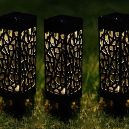 Refletor Luminária Holofote Hollow Led com Painel Solar - Imagem 10