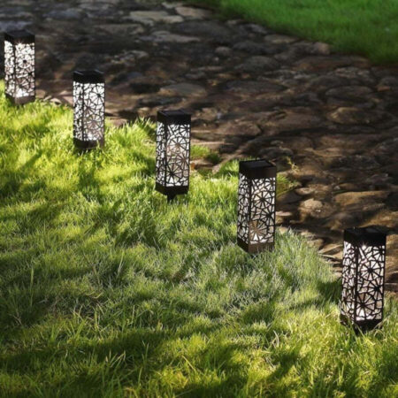 Refletor Luminária Holofote Hollow Led com Painel Solar - Imagem 7