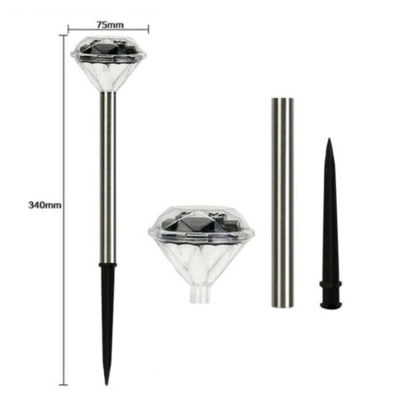 Refletor Luminária Holofote Precious Led com Painel Solar - Imagem 5