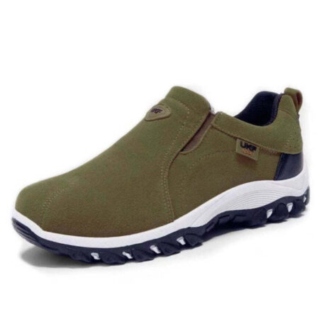 Sapato Masculino de Couro Nobuk Antiderrapante Casual - Imagem 5
