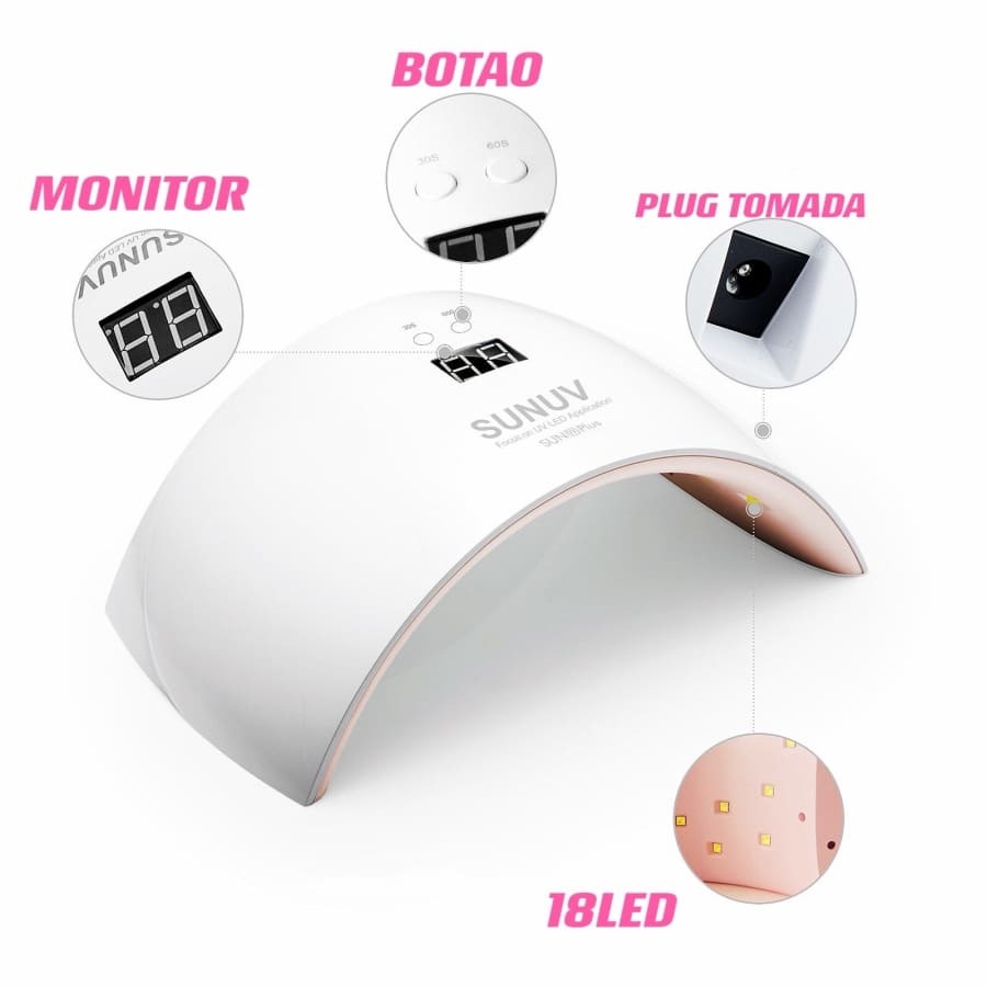 Secador De Unha Led UV Power - Imagem 4
