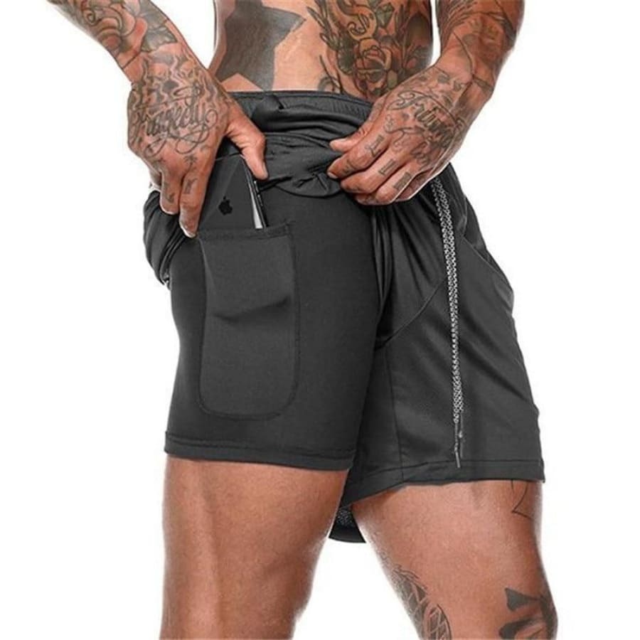 Shorts Para Treino 2 em 1 Esporte Air Effect - Imagem 2