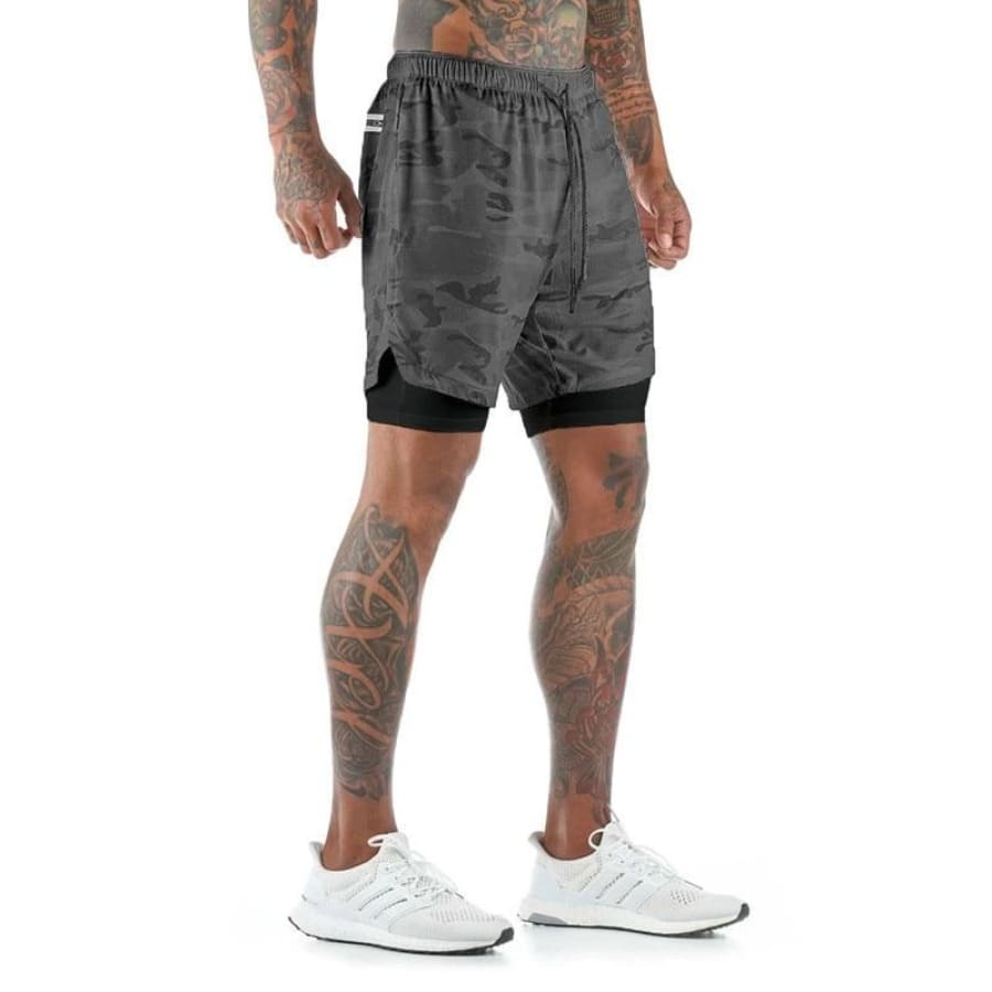 Shorts Para Treino 2 em 1 Esporte Air Effect - Imagem 15