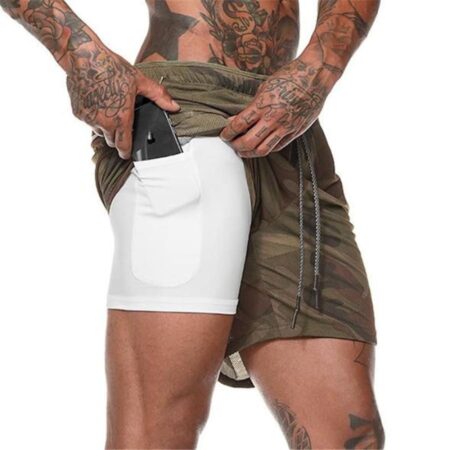 Shorts Para Treino 2 em 1 Esporte Air Effect - Imagem 10