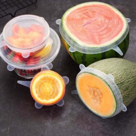 Tampas de Silicone Universal (KIT 6 PEÇAS) - Imagem 3