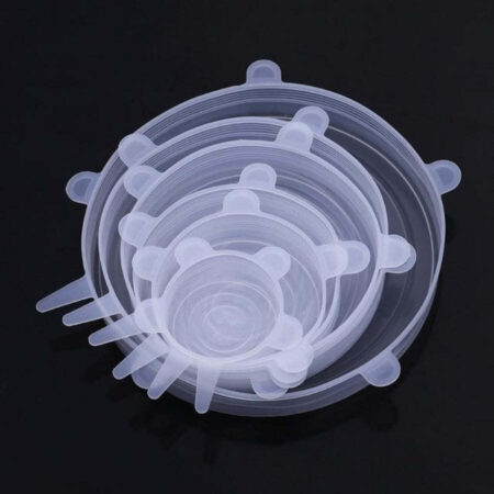 Tampas de Silicone Universal (KIT 6 PEÇAS) - Imagem 4