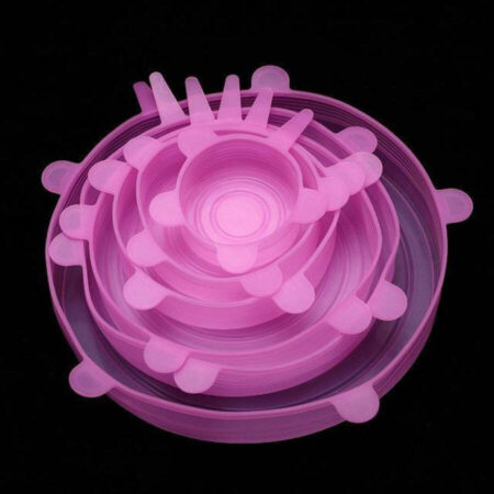Tampas de Silicone Universal (KIT 6 PEÇAS) - Imagem 5