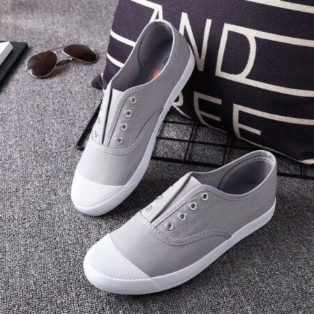 Tênis Casual Feminino Lona Vulcanizado Estilo Keds - Imagem 4
