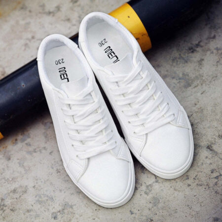Tênis Feminino Couro Casual - Imagem 2
