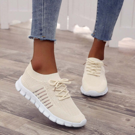 Tênis Feminino Knit Confortável - Imagem 12