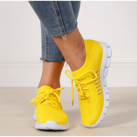 Tênis Feminino Knit Confortável - Imagem 13