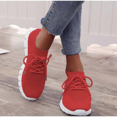 Tênis Feminino Knit Confortável - Imagem 6